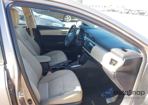 2015 Toyota Corolla Le Plus from USA, damaged, VIN 5YFBURHE3FP214089